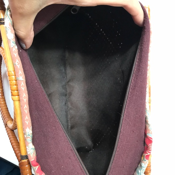 🌟 Floral woven bag - Picture 7 of 8